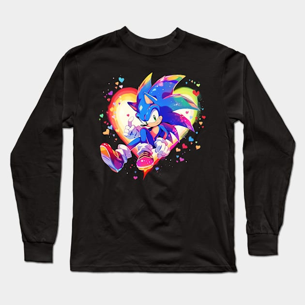 sonic Long Sleeve T-Shirt by weirdesigns